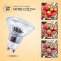 Outlet: LED A5 GU10 COB 3W 3000K Glas