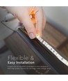 5m 4,8W/m RGB LED strip - 12V DC, IP20, 30 LED pr. meter
