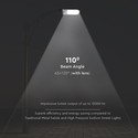 V-Tac 50W LED gadelampe - Samsung LED chip, Ø60mm, IP65, 84lm/w