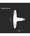 E27 11W LED pære - Samsung LED chip