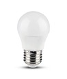 E27 5W Smart Home krone LED pære - G45, Tuya/Smart Life, virker med Google Home, Alexa og smartphones