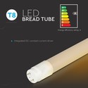 Restsalg: V-Tac 18W LED rør - Til præsentation af brød, 120 cm