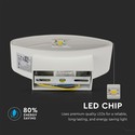 V-Tac 5W LED væglampe - Indirekte, IP20 indendørs, 230V, inkl. lyskilde