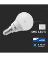 E14 5,5W LED pære - P45, Samsung LED chip