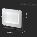 Restsalg: V-Tac 150W LED projektør - Samsung LED chip, arbejdslampe, udendørs