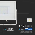 V-Tac 30W LED projektør - Samsung LED chip, arbejdslampe, udendørs