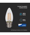 B22 4W LED kertepære - Samsung LED chip, kultråd