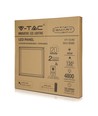 40W Smart Home LED panel - 60x60, Tuya/Smart Life, Virker med Google Home, Alexa og smartphones, hvid kant