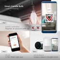 V-Tac 5W Smart Home LED pære - Tuya/Smart Life, virker med Google Home, Alexa og smartphones, E14
