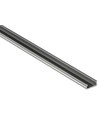 Aluprofil Type D til indendørs IP20 LED strip - Lav, 1 meter, ubehandlet aluminium, vælg cover