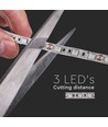 5m 10,8W/m RGB+WW LED strip - 60 LED pr. meter