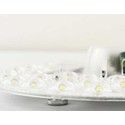 13W LED indsats med linser, flicker free - Ø15,4 cm, erstat G24, cirkelrør og kompaktrør