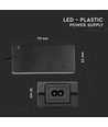 78W / 12V DC strømforsyning til LED strips - 6.5A, IP44 vådrum