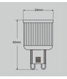 LEDlife 3W LED pære - 230V, G9