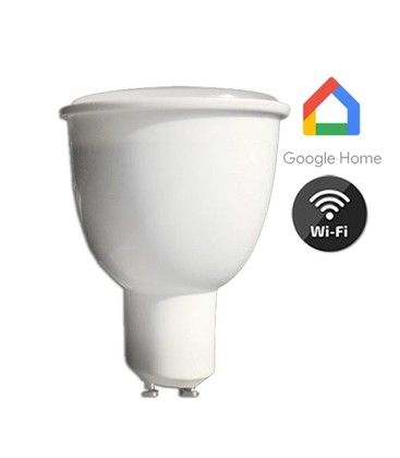 V-Tac 4,5W Smart Home LED spot - Virker med Google Home, Alexa og smartphones, 230V, GU10