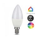 V-Tac 5W Smart Home LED pære - Virker med Google Home, Alexa og smartphones, E14