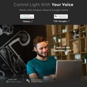 V-Tac 15W Smart Home LED pære - Virker med Google Home, Alexa og smartphones, E27