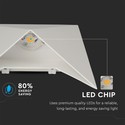 Restsalg: V-Tac 5W LED hvid væglampe - IP65 udendørs, 230V, inkl. lyskilde