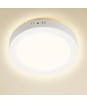 Outlet: LED Downlight Pro Rund 6W - Naturlig Hvid 4000K, Mat Hvid, Plast