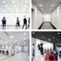 Outlet: LED E6 - Bagbelyst, Rund Indbygningsspot, 18W, 3000K / Overflademonteret