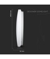 12W LED loftslampe - Ø25,5cm, CCT, 3 lyskulører