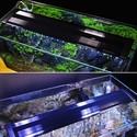 88-110 cm akvarie armatur - 25W LED, hvid/blå, justerbar