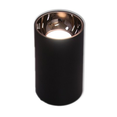 Restsalg: LEDlife ZOLO pendel lampe - 6W, Cree LED, sort/rosa guld, m. 1,2m ledning - Dæmpbar : Dæmpbar, Kulør : Varm