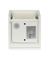 12W LED hvid væglampe - IP65 udendørs, Firkantet, justerbar spredning, inkl. lyskilde