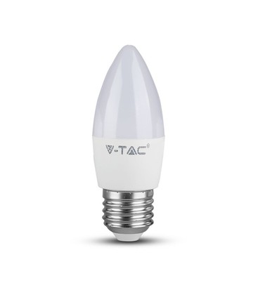 Restsalg: V-Tac 5,5W LED kertepære - Samsung LED chip, 200 grader, E27