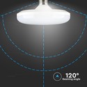 V-Tac UFO LED pære - Samsung LED chip, 24W, E27