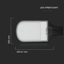 V-Tac 100W LED gadelampe - Samsung LED chip, IP65