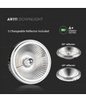 G53 20W LED spot - AR111, Varm hvid