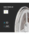 5m 3,6W/m stænktæt LED strip - IP65, 60 LED pr. meter, vælg kulør