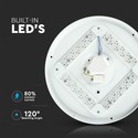 V-Tac rund 36W LED loftslampe - 3i1 valgfri lysfarve, Ø48cm, 230V, inkl. lyskilde