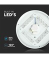 36W LED loftslampe - Ø48cm, CCT, 3 lyskulører, Rund