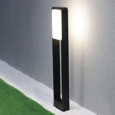 V-Tac 10W LED havelampe - Sort, 80 cm, IP65, 230V - Dæmpbar : Ikke dæmpbar, Farve på hus : Sort, Kulør : Varm