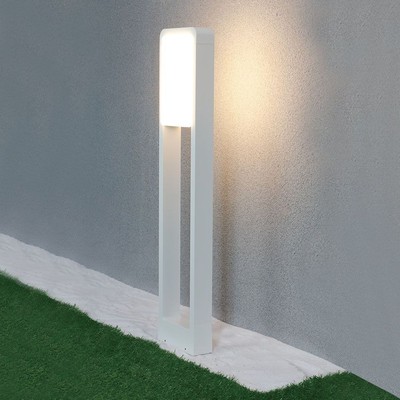 Billede af V-Tac 10W LED havelampe - Hvid, 80 cm, IP65, 230V - Dæmpbar : Ikke dæmpbar, Farve på hus : Hvid, Kulør : Neutral