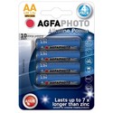 AA 4-pak AgfaPhoto batteri - Alkaline, 1,5V