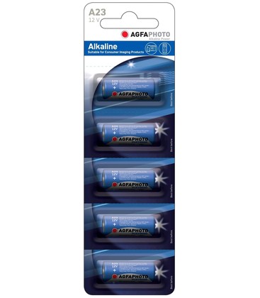 LR23A/A23 5-pak AgfaPhoto batteri - Alkaline, 12V LR23A/A23 5-pak AgfaPhoto batteri - Alkaline, 12V