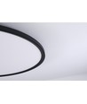 Outlet: LEDlife 40W LED rundt panel - 100 lm/W, Ø60, sort, inkl. monteringsbeslag