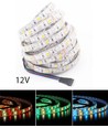 12W/m RGB+WW LED strip - 5m, IP65, 60 LED pr. meter, 12V