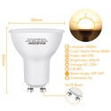 Outlet: Aigostar LED 6W GU10 - 5x 3000K