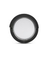12W LED væglampe - IP65 udendørs, Rund, sort, inkl. lyskilde