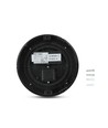 12W LED væglampe - IP65 udendørs, Rund, sort, inkl. lyskilde