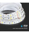 V-Tac 10,8W/m RGB+NW LED strip - 5m, 60 LED pr. meter