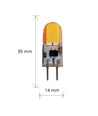 GY6.35 1,6W dæmpbar KAPPA3 LED pære - 12V-24V DC