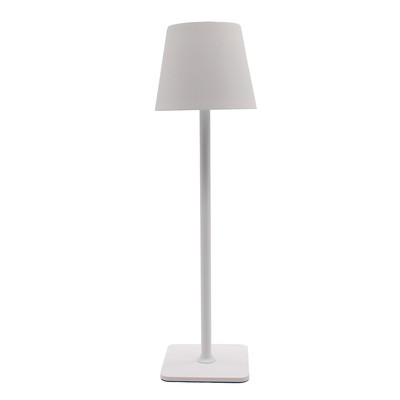 Opladelig LED bordlampe Inde/ude - Hvid, touch dæmpbar, CCT, IP54 udendørs - Dæmpbar : Dæmpbar, Kulør : CCT (Varm til Kold Hvid)