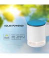0.55W Solcelle væglampe LED - IP54, Hvid