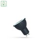 GU10 4W LED spot - Sort