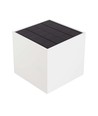 3W Solcelle væglampe LED - IP65, Hvid, sensor